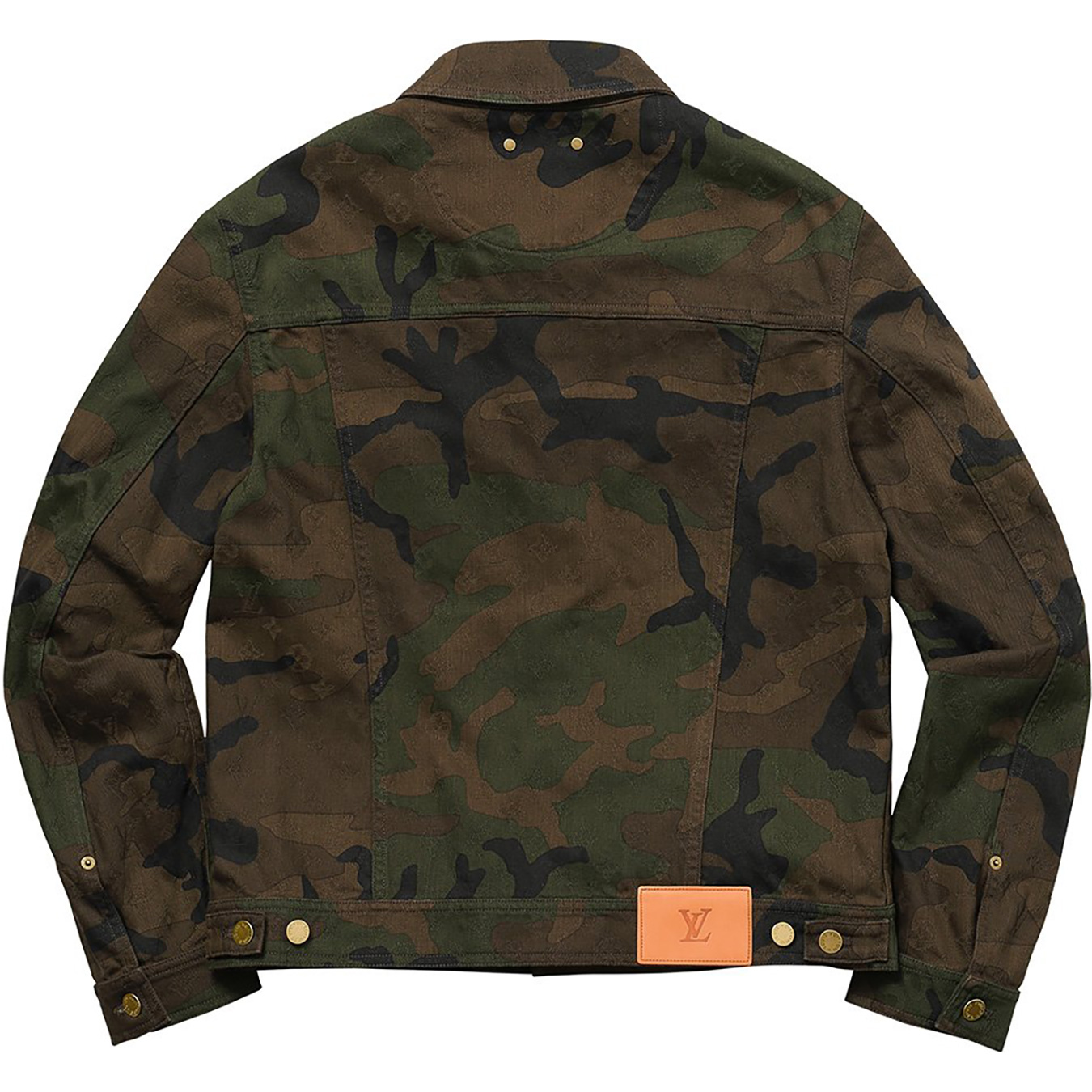 Louis Vuitton/Supreme Jacquard Denim Trucker Jacket view 4